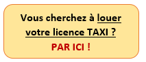 Louer plaque taxi